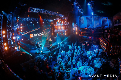 Новогодний корпоратив «Лукойл», Milo concert hall