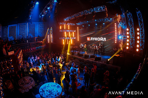 Новогодний корпоратив «Лукойл», Milo concert hall