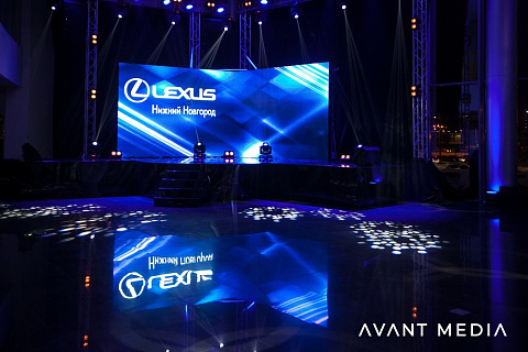 Открытие автосалона «Lexus»